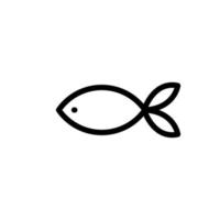 Illustration Vector graphic of Fish icon