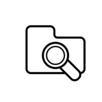 Illustration Vector Graphic of Magnifying Icon