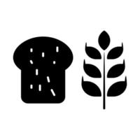 Illustration Vector Graphic of Bread Icon