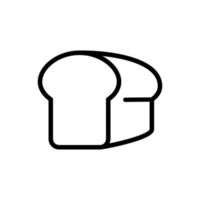 Illustration Vector Graphic of Bread Icon