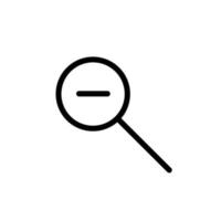 Illustration Vector Graphic of Magnifying Icon