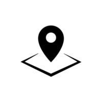 Illustration Vector Graphic of Pin Location Icon
