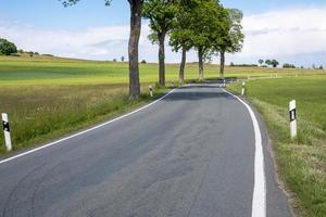 road in the landscape photo