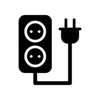Illustration Vector Graphic of Plug In Icon