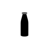 Illustration Vector Graphic of Milk Bottle Icon