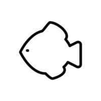 Illustration Vector graphic of Fish icon