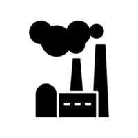 Illustration Vector Graphic of Factory Icon