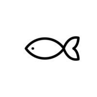 Illustration Vector graphic of Fish icon