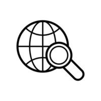 Illustration Vector Graphic of Magnifying Icon