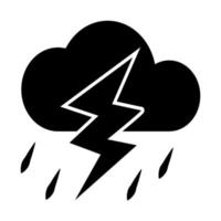 Illustration Vector Graphic of Storm Icon