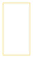 Rectangular Golden Frame Story on The White Background vector