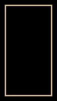 Rectangular Golden Frame Story on The Black Background vector