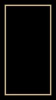 Rectangular Golden Frame Story on The Black Background vector