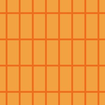 patrón vectorial sin costuras con modernas baldosas naranjas rectangulares verticales. fondo transparente de azulejo de metro. ilustración vectorial vector