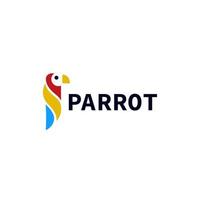 PARROT logo design vector, modern PARROT logo template vector