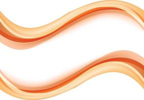 Abstract colorful flowing business wave on white background vector
