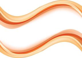 Abstract colorful flowing business wave on white background vector