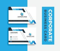 Business card Modern Creative style layout clean visiting card, abstract elegant clean colorful minimal professional corporate company business cards template design vector