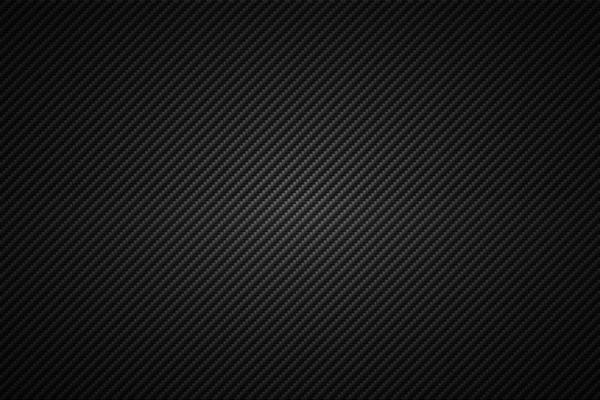Carbon fiber texture with redial gradient background. Vector illustration