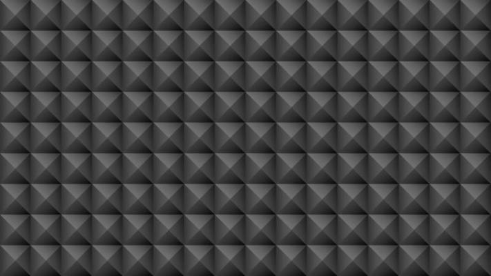 Black background with shadow angle shapes. Vector illustration