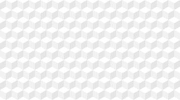 Gray cube geometric shape seamless pattern background. Vector illustration