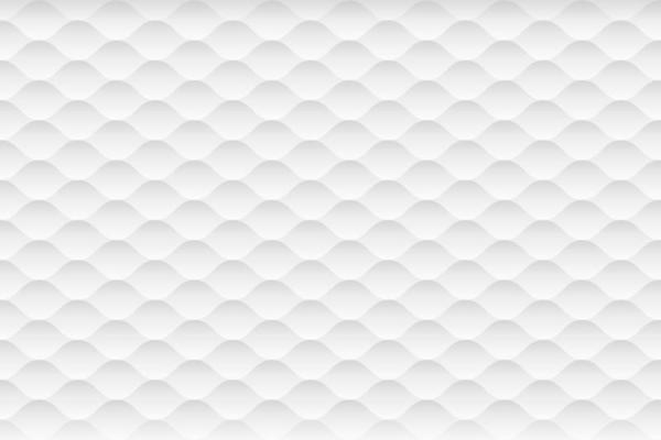 Abstract white and gray texture background. 3d curve seamless pattern. Vector illustration