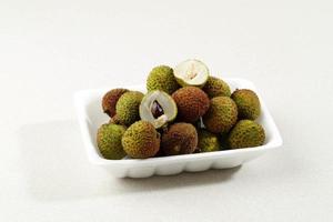 Green Lychee Summer Fruit photo