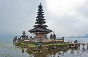 Ulun Danu Bratan temple in Bali, Indonesia photo