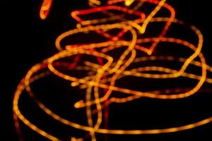 Abstract light painting photo