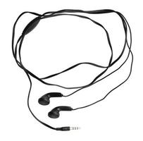 old headphones isolated on a white background photo