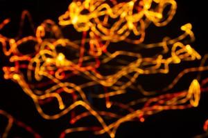 Abstract light painting photo