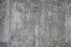 Old white brick wall, concrete background photo