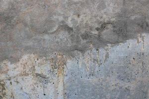 Old white brick wall, concrete background photo