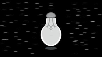 Energy saving realistic vector light bulbs on  fluorescent light bulb and light emitting diode LED. Energy saving and ecology themes design