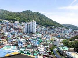 Busan city, South Korea, 2022 - View to Gamcheon Culture Village photo