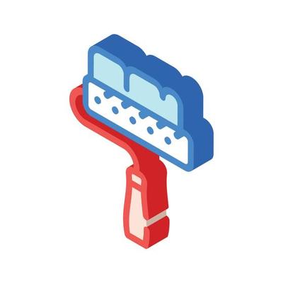 painting tool isometric icon vector illustration isolated