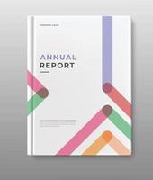 annual report  cover design collection vector