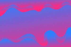 Nice background with beautiful gradation waves in blue pink, abstract background vector