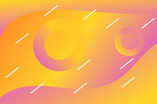 fondo web moderno con gran gradación circular en color amarillo púrpura vector