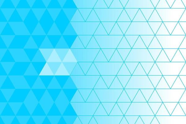 Half screen blue diamond background with nice triangle lines