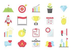 motivation icon set design template vector illustration