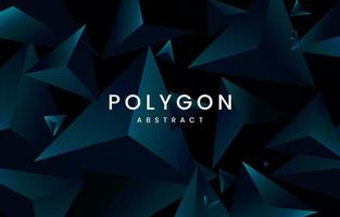 Dark blue Triangle background with red light on lines vector