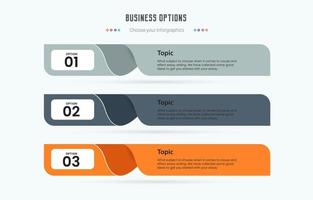 Infographic  five Layout Vector Illustration