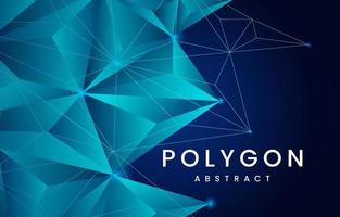 The Polygon Abstract Polygonal Geometric pattern with Triangle and circles Background design, vector and illustration