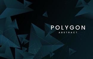 The Polygon Abstract Polygonal Geometric pattern with Triangle and circles Background design, vector and illustration