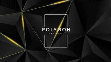 The Polygon Abstract Polygonal Geometric pattern with Triangle and circles Background design, vector and illustration
