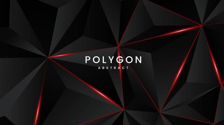 The Polygon Abstract Polygonal Geometric pattern with Triangle and circles Background design, vector and illustration