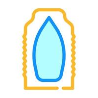 gynecological suppositories color icon vector illustration sign