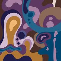 Colorful Fluid Liquid Pattern Abstract Background vector