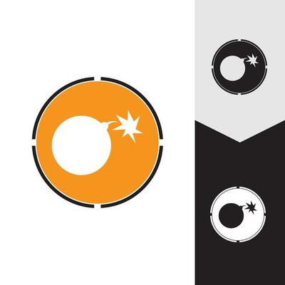 Boom Icon vector background